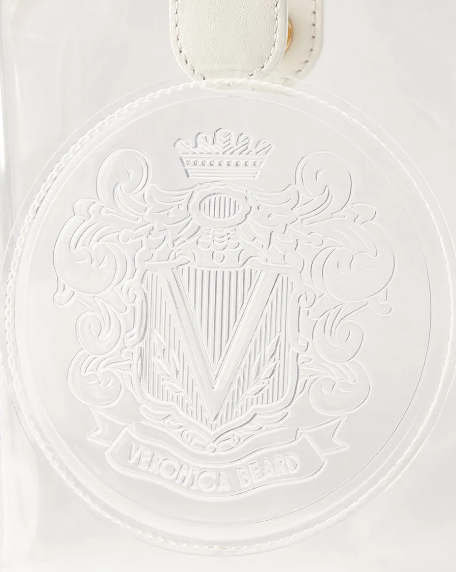 Small Shopper in Transparent/Off-White