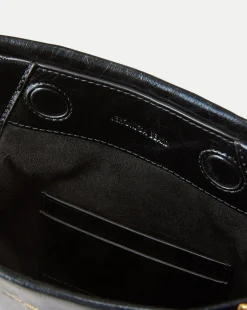 Small Slouch Shoulder Bag in Black