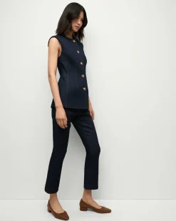 Tani Denim Pant in Dark Oxford
