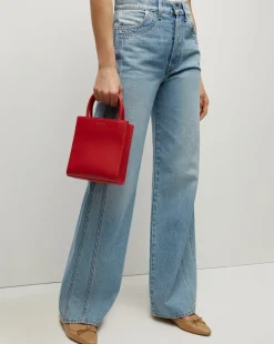 Taylor Double-Seam Wide-Leg Jean in Nova