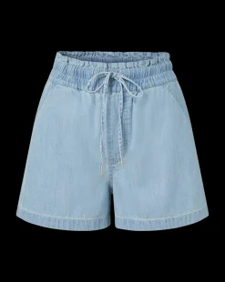 Tijana Chambray Short in Sky