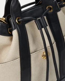 Veronica Beard Goody Bag in Natural/Black