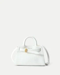 Veronica Beard Mini Dash Bag in Off-White