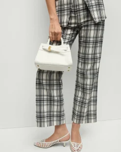 Veronica Beard Mini Dash Bag in Off-White