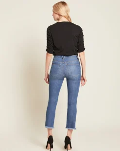 Waldorf Ruched-Sleeve Tee